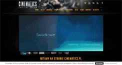 Desktop Screenshot of cinematics.pl